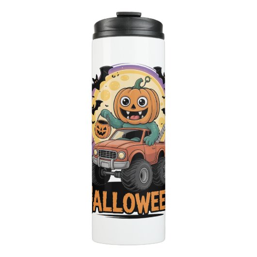 Bouteilles Isothermes Citrouille joueur (Devant)