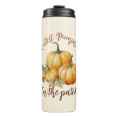 Bouteilles Isothermes Citrouille le plus précis dans le patch (Devant)