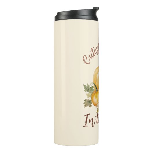 Bouteilles Isothermes Citrouille le plus précis dans le patch (Tourné sur la gauche)