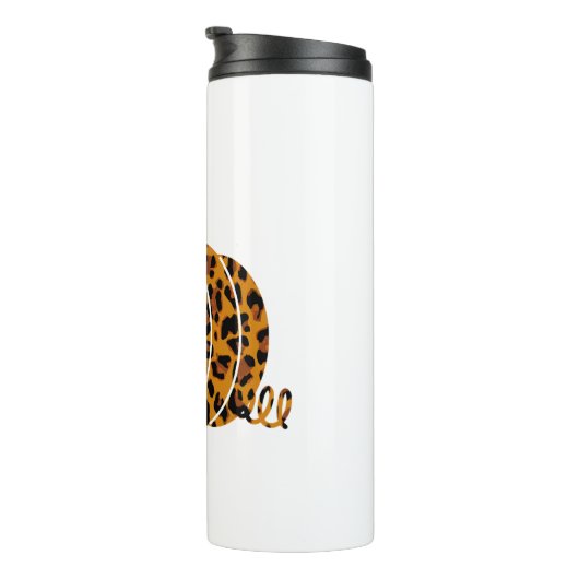 Bouteilles Isothermes Citrouille léopard / saison automnale (Tourné sur la droite)