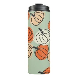 Bouteilles Isothermes Citrouille : Merci motif sans soucis.