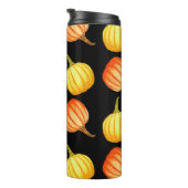 Bouteilles Isothermes Citrouille orange : Motif d'aquarelle transparente (Tourné sur la droite)