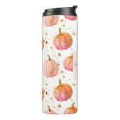 Bouteilles Isothermes Citrouille personnalisé Motif thermique Tumbler (Tourné sur la gauche)