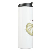 Bouteilles Isothermes citrouille plat tan (Tourné sur la gauche)