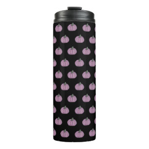 Bouteilles Isothermes Citrouille rose et noir