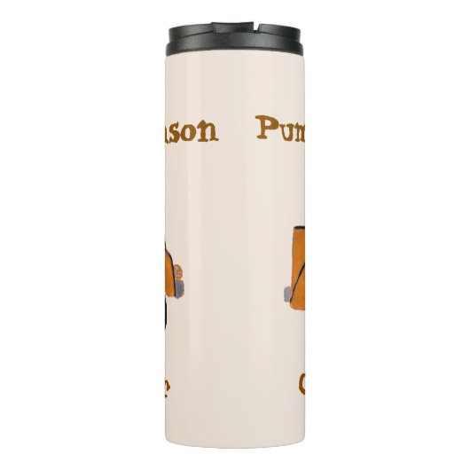 Bouteilles Isothermes Citrouille saison épices PERSONNALISER Camion pein (Dos)