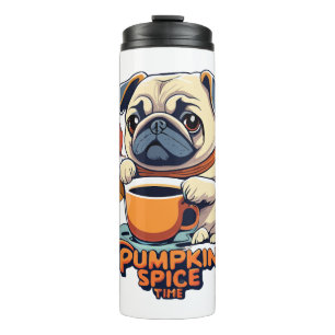 Bouteilles Isothermes Citrouille Spice Time Chien Papa Maman Halloween C