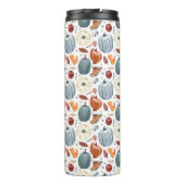 Bouteilles Isothermes Citrouilles d'automne et feuilles d'automne Motif (Dos)