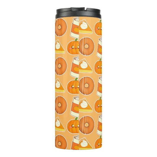 Bouteilles Isothermes Citrouilles de saison automnale (Dos)