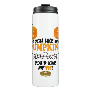 Bouteilles Isothermes Citrouilles et tarte