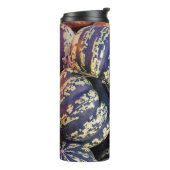 Bouteilles Isothermes Citrouilles rayées rustiques (Tourné sur la gauche)