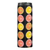 Bouteilles Isothermes Citrus Candy Lemon Motif Noir (Dos)