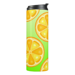Bouteilles Isothermes Citrus TROPICAL SUMMER FRUIT Orange citrons tranch