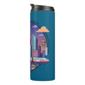 Bouteilles Isothermes City Night Traveler (Tourné sur la droite)