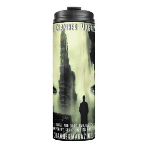 Bouteilles Isothermes cityscape man et cyberpunk The Chamber Magazine