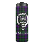 Bouteilles Isothermes Clan Abercrombie Tartan & Crest (Devant)