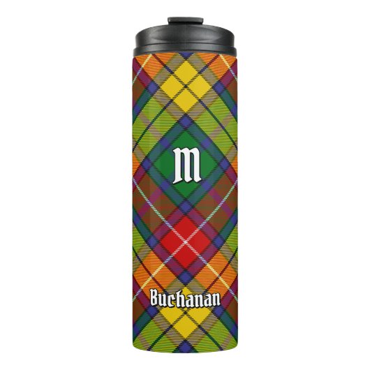 Bouteilles Isothermes Clan Buchanan Tartan (Devant)