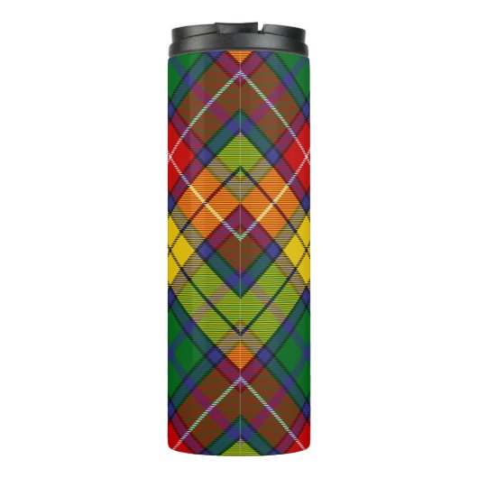 Bouteilles Isothermes Clan Buchanan Tartan (Dos)