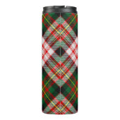 Bouteilles Isothermes Clan Carnegie Crest sur la robe Tartan (Dos)
