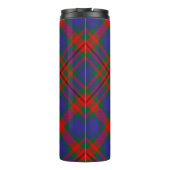 Bouteilles Isothermes Clan Carnegie Crest sur Tartan (Dos)