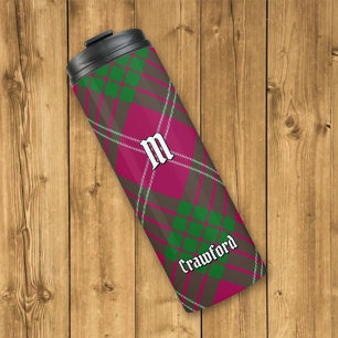 Bouteilles Isothermes Clan Crawford Tartan Tumbler Thermal