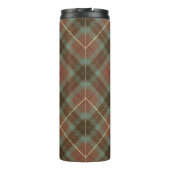 Bouteilles Isothermes Clan Fraser Chasse Tartan Patiné (Dos)