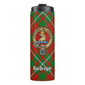 Bouteilles Isothermes Clan Gregor Crest sur Tartan (Devant)