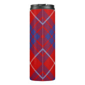 Bouteilles Isothermes Clan Hamilton Crest sur Red Tartan (Dos)