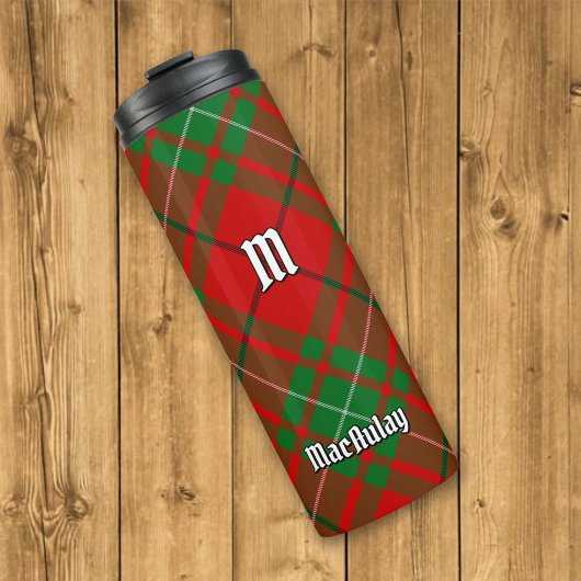 Bouteilles Isothermes Clan MacAulay Tartan Tumbler thermique
