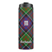 Bouteilles Isothermes Clan MacDonald de Clanranald Tartan (Devant)