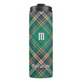Bouteilles Isothermes Clan MacFarlane Tartan de chasse antique (Devant)