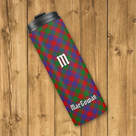 Bouteilles Isothermes Clan MacGowan Tartan