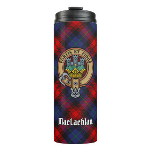 Bouteilles Isothermes Clan MacLachlan Crest sur Tartan
