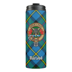 Bouteilles Isothermes Clan MacLeod Crest sur la chasse Tartan