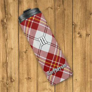 Bouteilles Isothermes Clan MacPherson Robe Rouge Tartan Tumbler Thermal