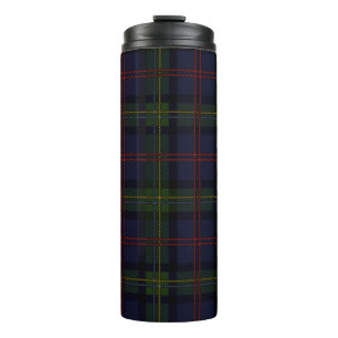 Bouteilles Isothermes Clan Plaid Malcolm Vert Purple écossais Check