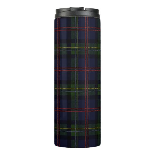 Bouteilles Isothermes Clan Plaid Malcolm Vert Purple écossais Check (Dos)