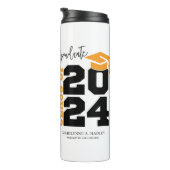 Bouteilles Isothermes Classe de 2024 Graduation Party (Tourné sur la droite)