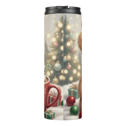 Bouteilles Isothermes Classic Christmas Comfort Bear (Dos)