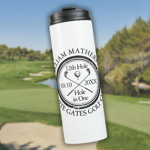 Bouteilles Isothermes Classique Golf Personnalisé Trous en Un