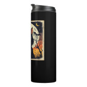 Bouteilles Isothermes Classique Rétro Chat Noir Halloween T-Shirt Classi (Tourné sur la droite)