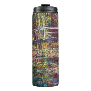 Bouteilles Isothermes Claude Monet - Bassin aux nymphéas, harmonie rose