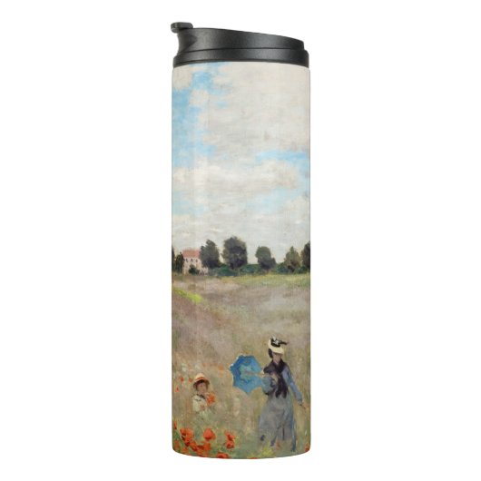 Bouteilles Isothermes Claude Monet - Champ de pavot (Tourné sur la droite)