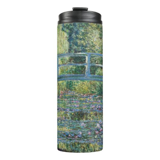 Bouteilles Isothermes Claude Monet - Eau Lily étang, Harmonie verte (Devant)