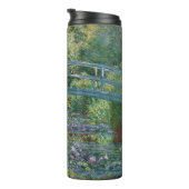 Bouteilles Isothermes Claude Monet - Eau Lily étang, Harmonie verte (Tourné sur la droite)