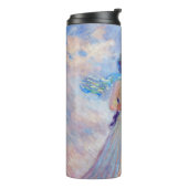Bouteilles Isothermes Claude Monet - Femme avec un parasol face à droite (Tourné sur la gauche)