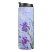 Bouteilles Isothermes Claude Monet - Lilac Irises / Iris Mauves (Tourné sur la droite)