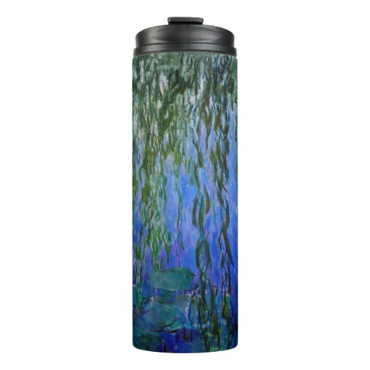 Bouteilles Isothermes Claude Monet - Lys d'eau avec saule plumant (Devant)
