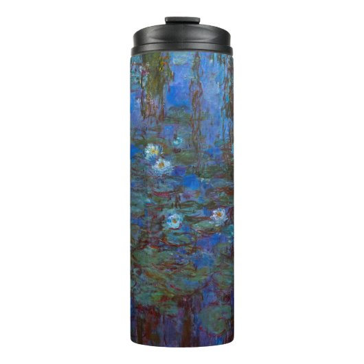 Bouteilles Isothermes Claude Monet - Lys d'Eau Bleue (Devant)