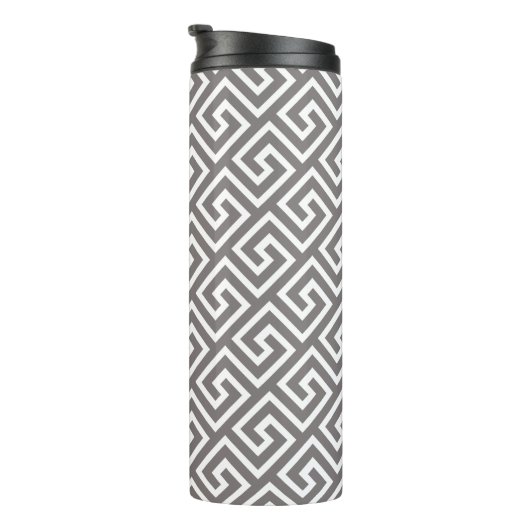 Bouteilles Isothermes Clé grecque classique Carré Motif Swirl (Tourné sur la droite)